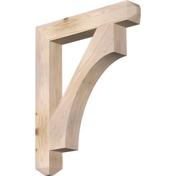 Westlake Craftsman Smooth Bracket, Douglas Fir, 5 1/2
